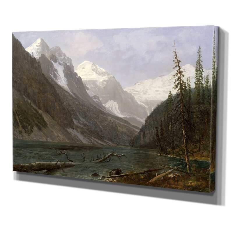 Wexfordhome Canadian Rockies By Albert Bierstadt Print Of Painting On